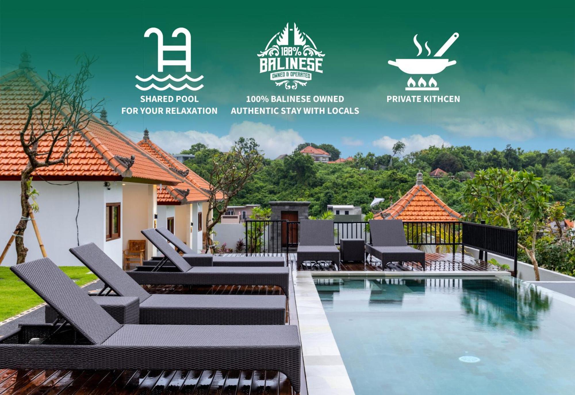 Agra Villa Bali By Bukit Vista Ungasan Buitenkant foto